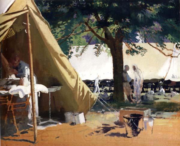 Sir William Orpen German Sick,Captured at Messines,in a Canadian Hospital Spain oil painting art